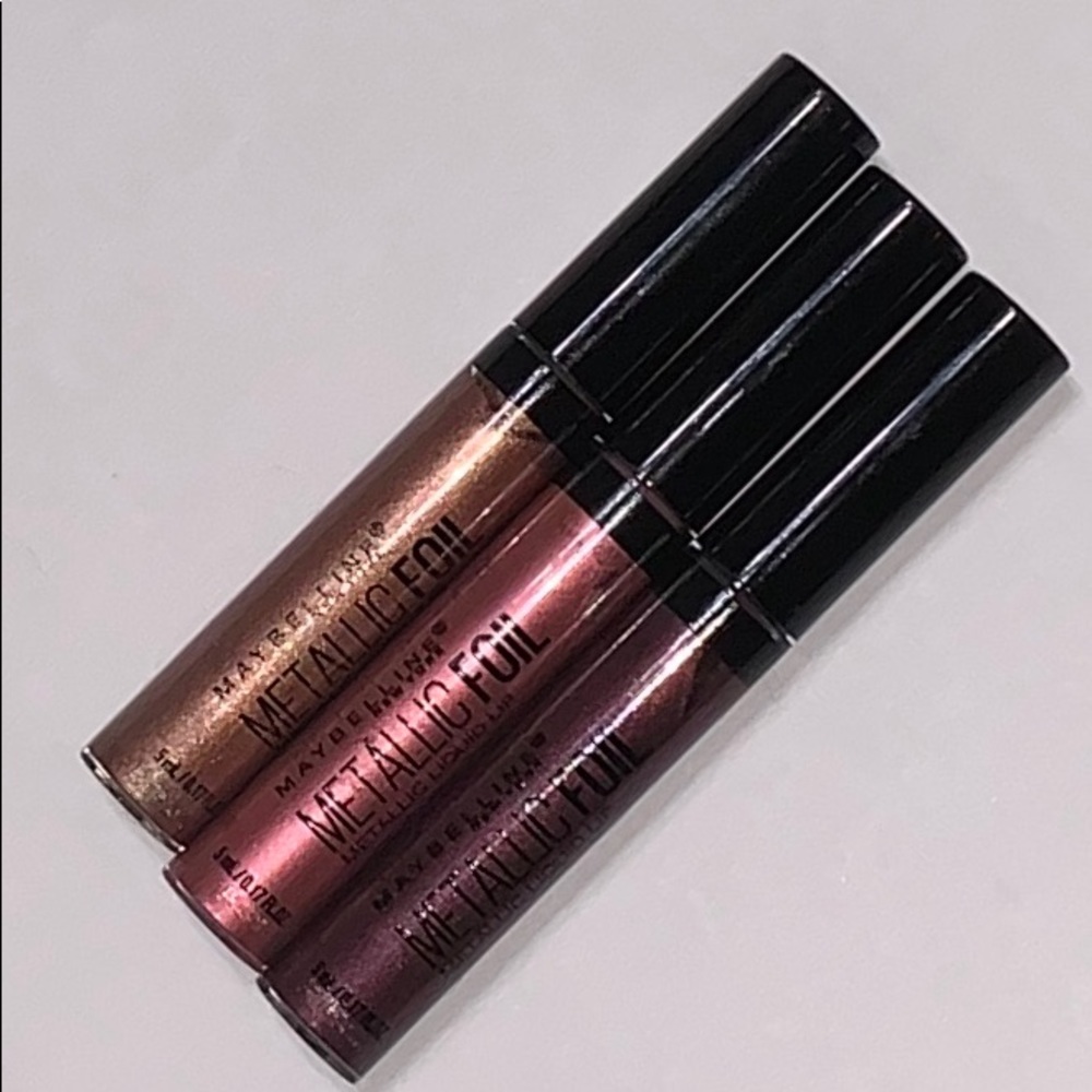 Maybeline Metallic Foil Lipstick